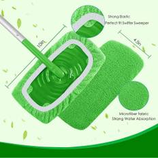 New 6pcs Reusable Wet Pads Compatible with Swiffer Sweeper Mop (Mop is not Included)