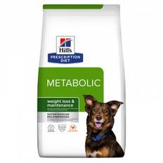 Hill's Prescription Diet Metabolic Weight Management hundfoder med lamm & ris. Förpackning: 2 x 12 kg