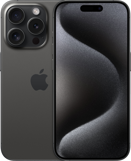 iPhone 15 Pro 256GB Svart Titan