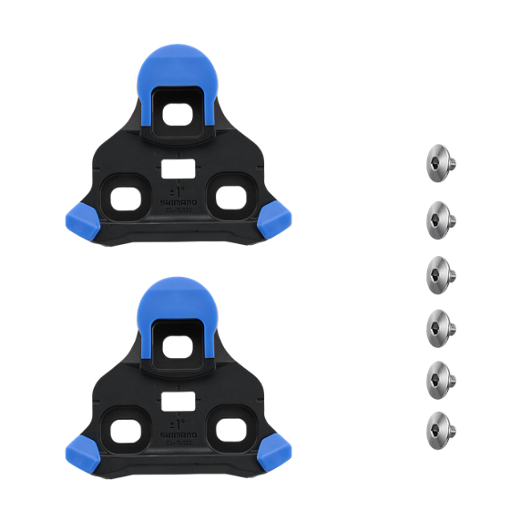 Shimano - CL - Sl120 SPD - SLR Klamper 2° - Blå