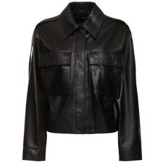 Dylan Glossy Leather Jacket