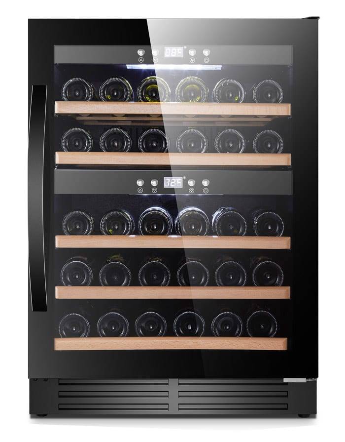(Outlet) - Inbyggbar vinkyl - Scandinavian Collection 40 Fullglass Black