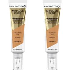 2st Max Factor Miracle Pure Foundation 76 Warm Golden - 30 ml