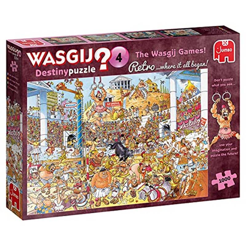 Wasgij Retro Destiny 4 - Die Wasgij-Spiele! - 1000 Teile