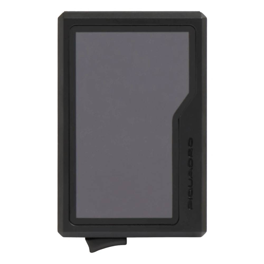 Piquadro Læder MagSafe Pop-Up Kortholder med RFID-beskyttelse - Accessories - Herre - Sort - ONE SIZE - Læder
