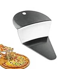 Pizzaspade i rostfritt stål | Ergonomisk bakverksserver, triangulär spade, tårtserver, mångsidig professionell efterrättsserver, kökstillbehör