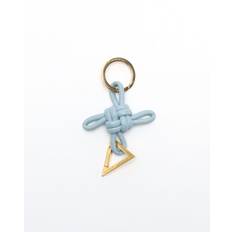 Bottega Veneta Triangle Bag Charm Key Ring - Blue - 11x7 cm