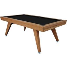 Biljardbord Europool Modern Oak med Matbordsskiva 7 fot Ek
