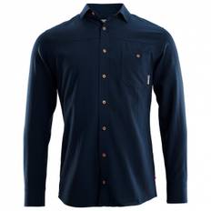 Aclima Woven Wool Shirt Skjorte Herrer størrelse XS farve blå