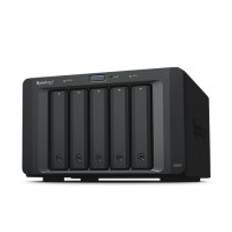 Synology Erweiterungseinheit DX517 5-Bay 60TB Bundle mit 5x 12TB Gold WD121KRYZ