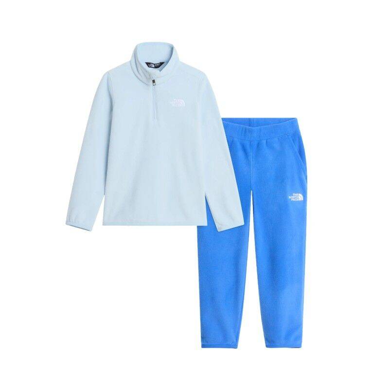 The North Face Kid Glacier Set - Fleecetröjor - Børn Polar Haze / Active Blue 2 år