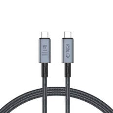 Tech-Protect Ultraboost 8K 40GBPS USB-C till USB-C Kabel PD 240W 2m - Svart