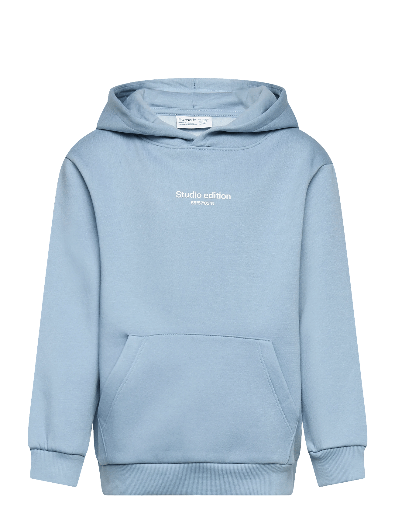 NAME IT Nkmbrody Ls Nreg Sweat Wh Bru Noos | Blue | 158-164