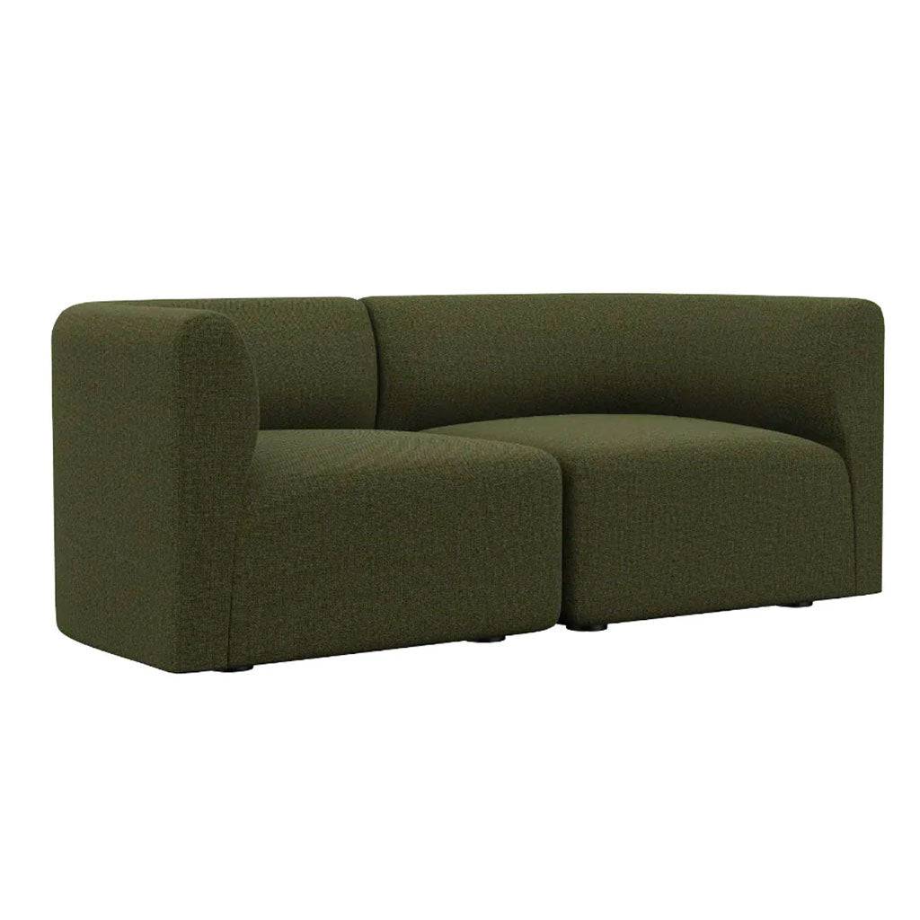 Fjord Sofa - 2 Pers. - Cosmo Olive - SACKit