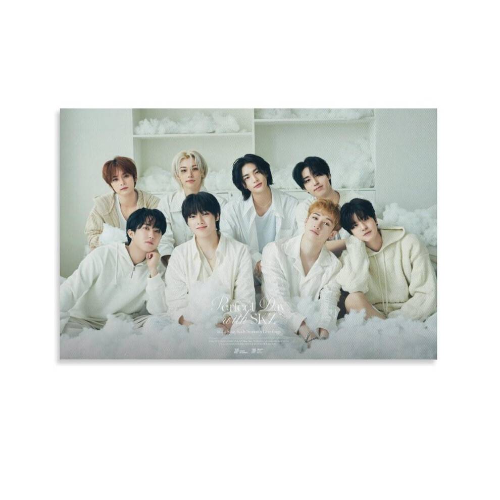 Stray Kids plakat lærredsvægkunst 60x80 cm