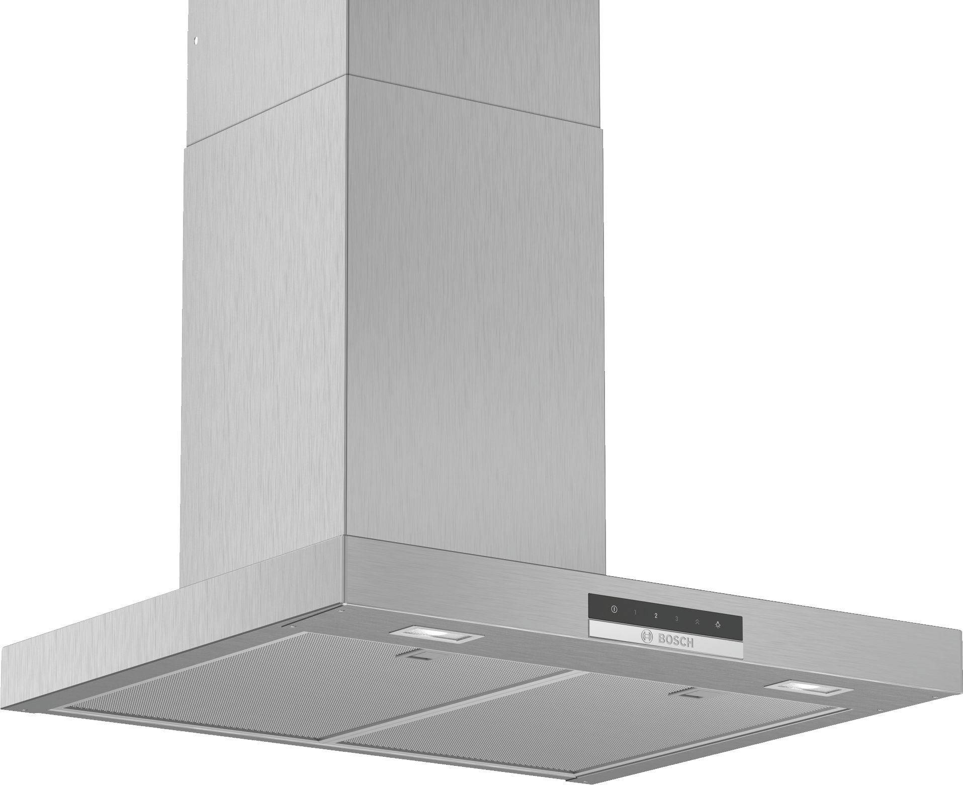 Bosch - DWB66DM50 - Serie 4, Vägghängd köksfläkt, 60 cm, Rostfritt stål