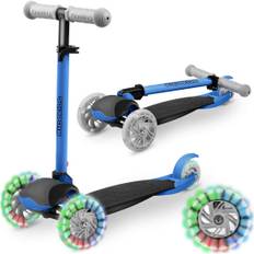 Tre-hjulig sparkcykel Ricokids Loco - Blå