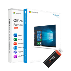 Windows 10 Home USB og Office proffesionel 2019