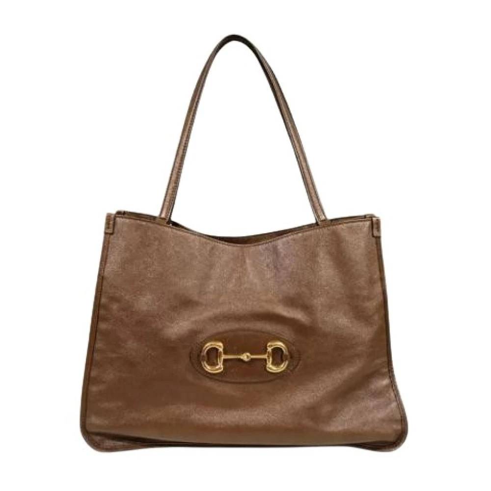 Gucci Vintage Pre-owned Tote bag - Vintage - Dame - Brun - ONE SIZE - Uld