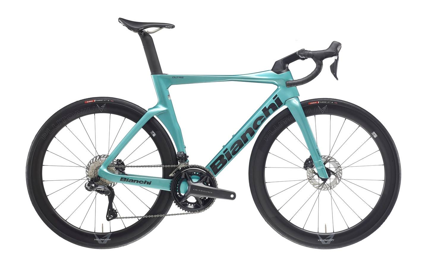 Bianchi Oltre Comp Racercykel CK Metallic/Graphite Glossy, Str. 50 - Celeste (50)
