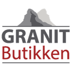 Bord ovalt pol grå granit