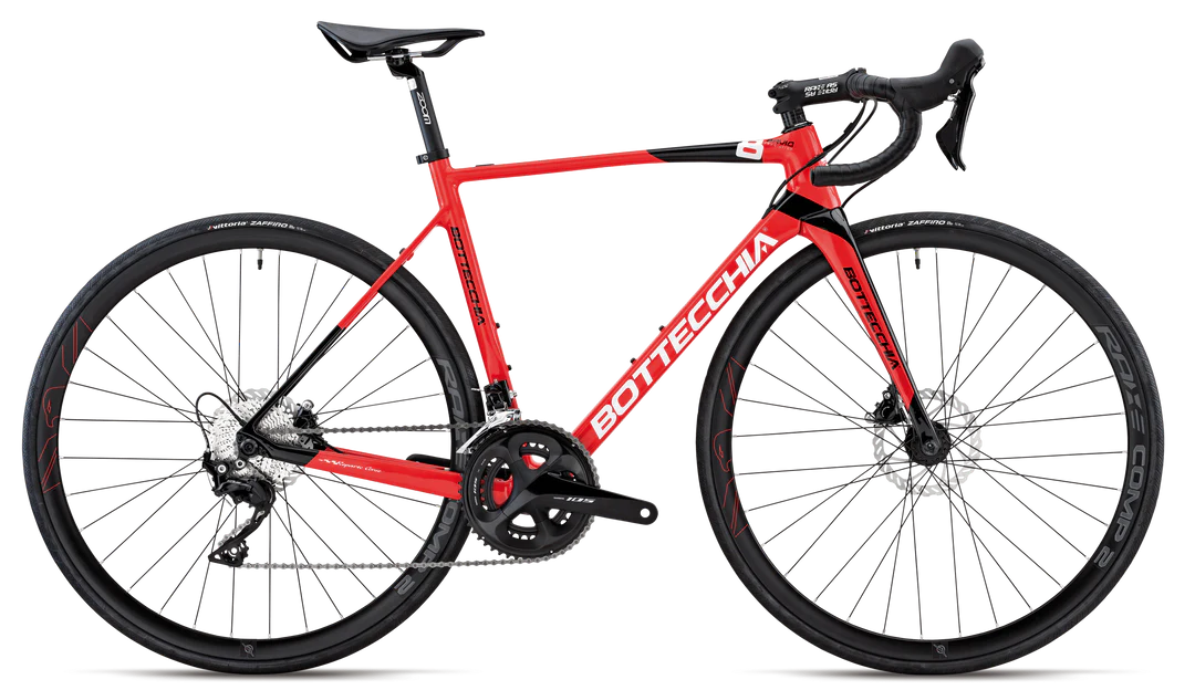 Bottecchia 8avio Revolution 2024 - Shimano 105 2x11sp - Raxe X-AIR QR - 094 / 54 / 03 rosso nero (54)