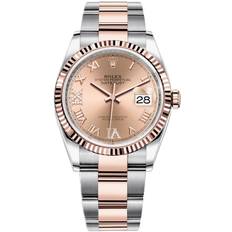 Rolex Damklocka 126231-0028 Datejust 36 Roséguldstonad/18 karat