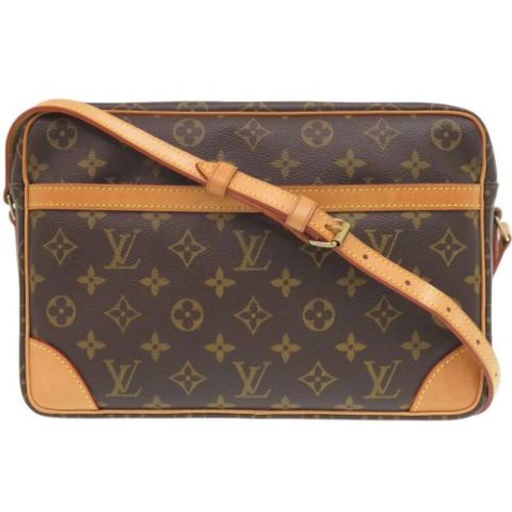 Louis Vuitton Vintage Pre-owned Trocadero 30 Skuldertaske - Vintage - Dame - Brun - ONE SIZE - Uld