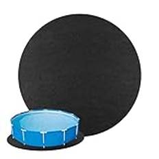 Pool markduk badtunna matta rund/fyrkantig simbassäng matta golvskydd pool golvmatta dyna för uppblåsbara simbassänger badtunnor plaskdamm bärbar spa pool matta tillbehör
