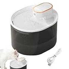 Cat Water Fountain, Automatisk Cat Water Fountain - Vattendispenser för katter och hundar | 3L automatisk vattenfontän med filter/rörelsesensor/tyst pump för katter, hundar, flera husdjur