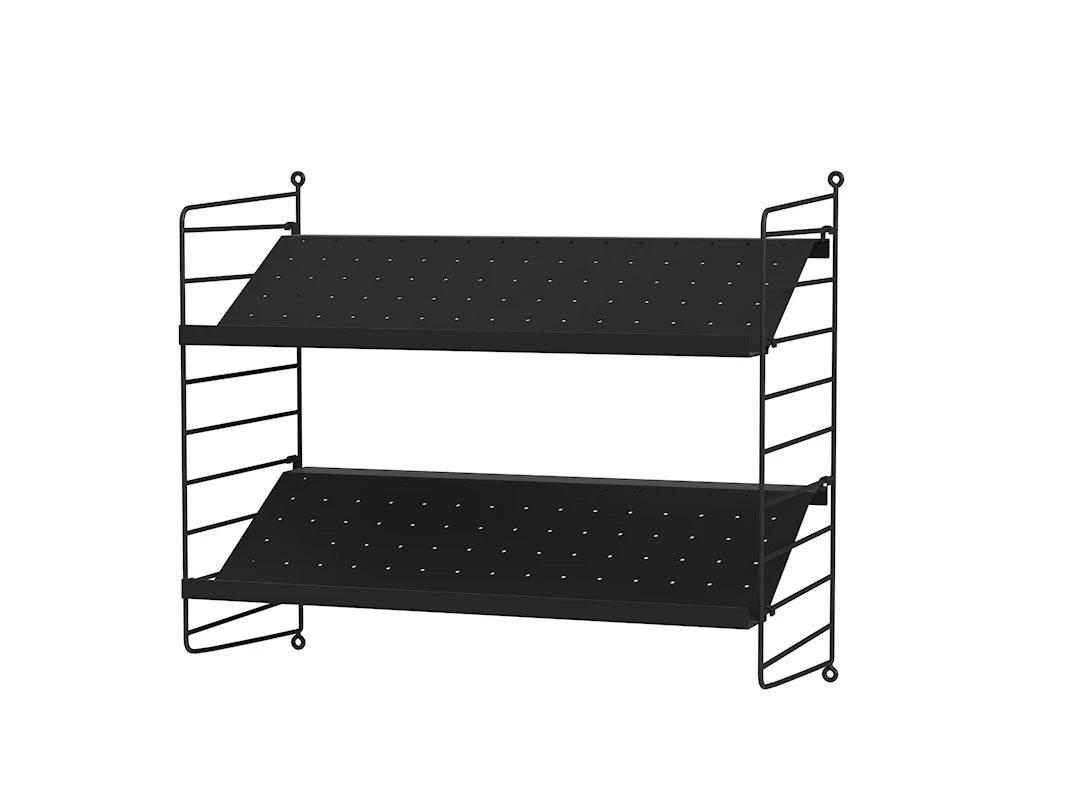 Hallway F, entréreol fra String Furniture Sort - Jacobsen Plus