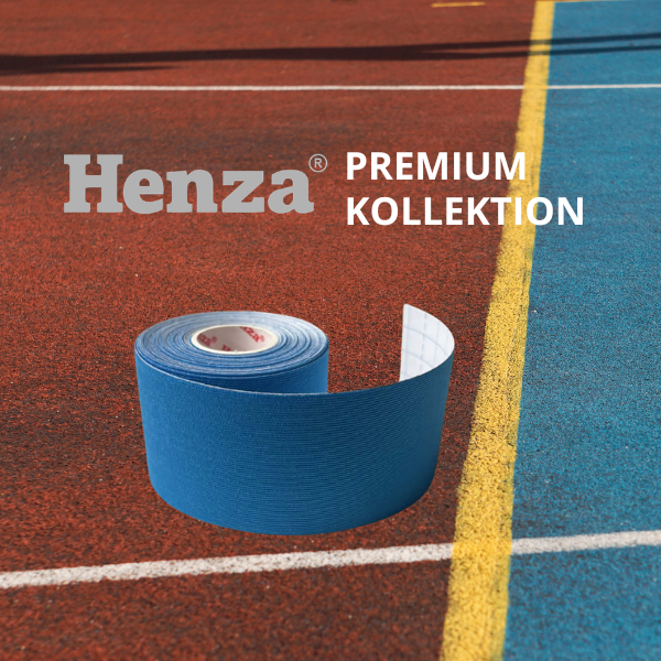 Henza® Premium Kinesiologi Tape - Lyseblå - 5m x 5cm