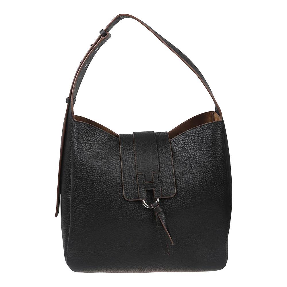 Hogan - H01X Vertical Hobo Bag Väskor - Dam - ONE Size - Läder