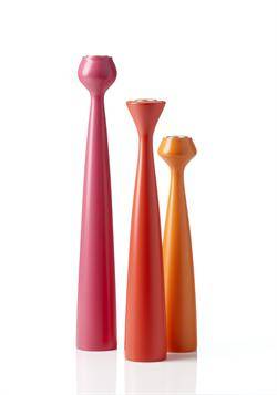 APPLICATA BLOSSOM LYSESTAGER Lily (højde 24 cm)-Copper metallic.