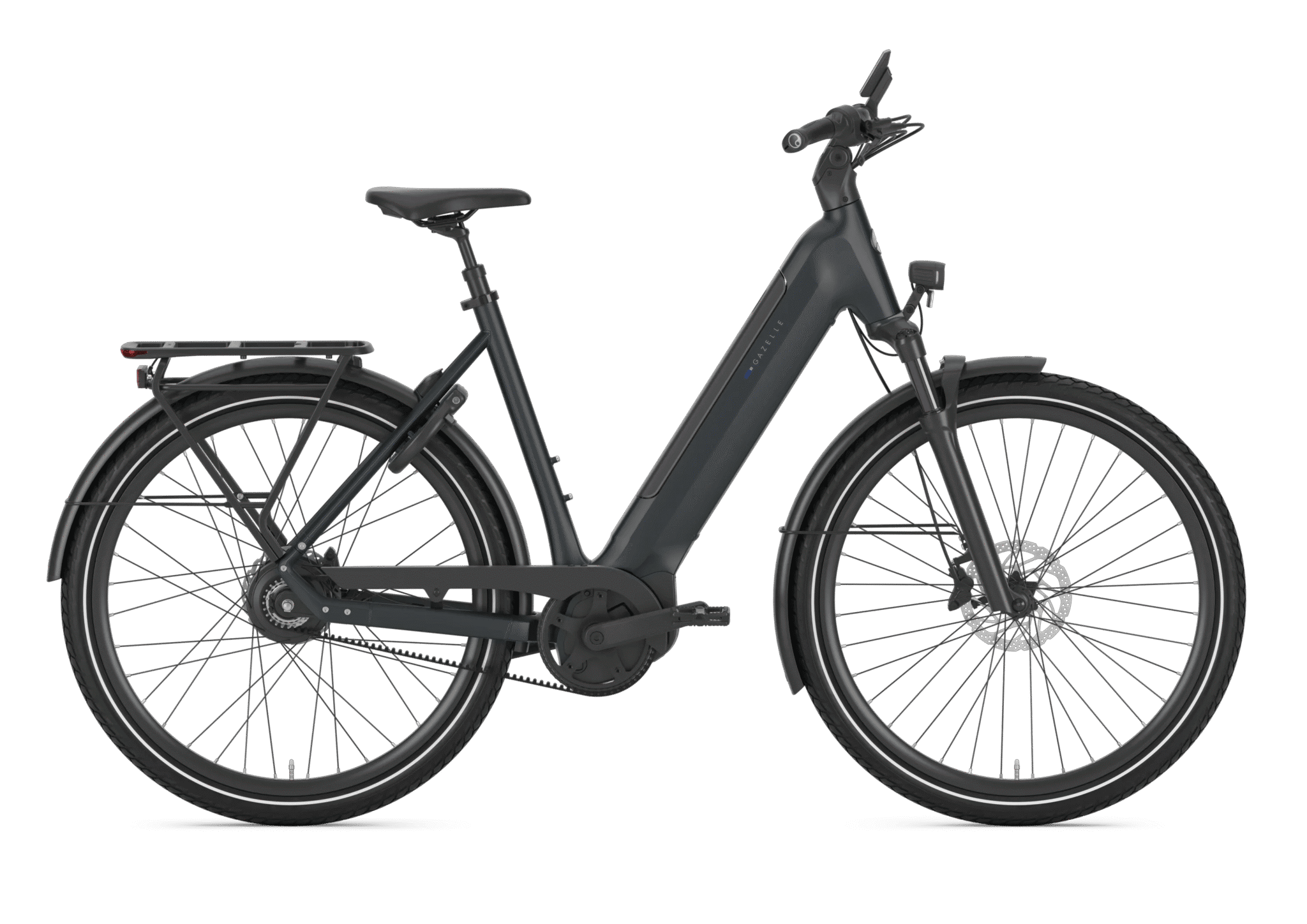 Gazelle Ultimate C380 Teal grey 49 cm 800 Wh.