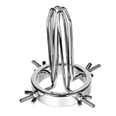 Rostfri Anal Expander Justerbar Anal Expander Dilator SM Sexleksaker for Män Gay Kvinnor Vaginal Anal Butt Plug Bår(C)