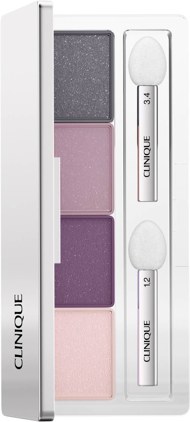 Clinique All About Shadow Quad Eyeshadow Palette Going Steady 3.30 g - Ögonskuggspaletter Från Magasin (3.30 g)