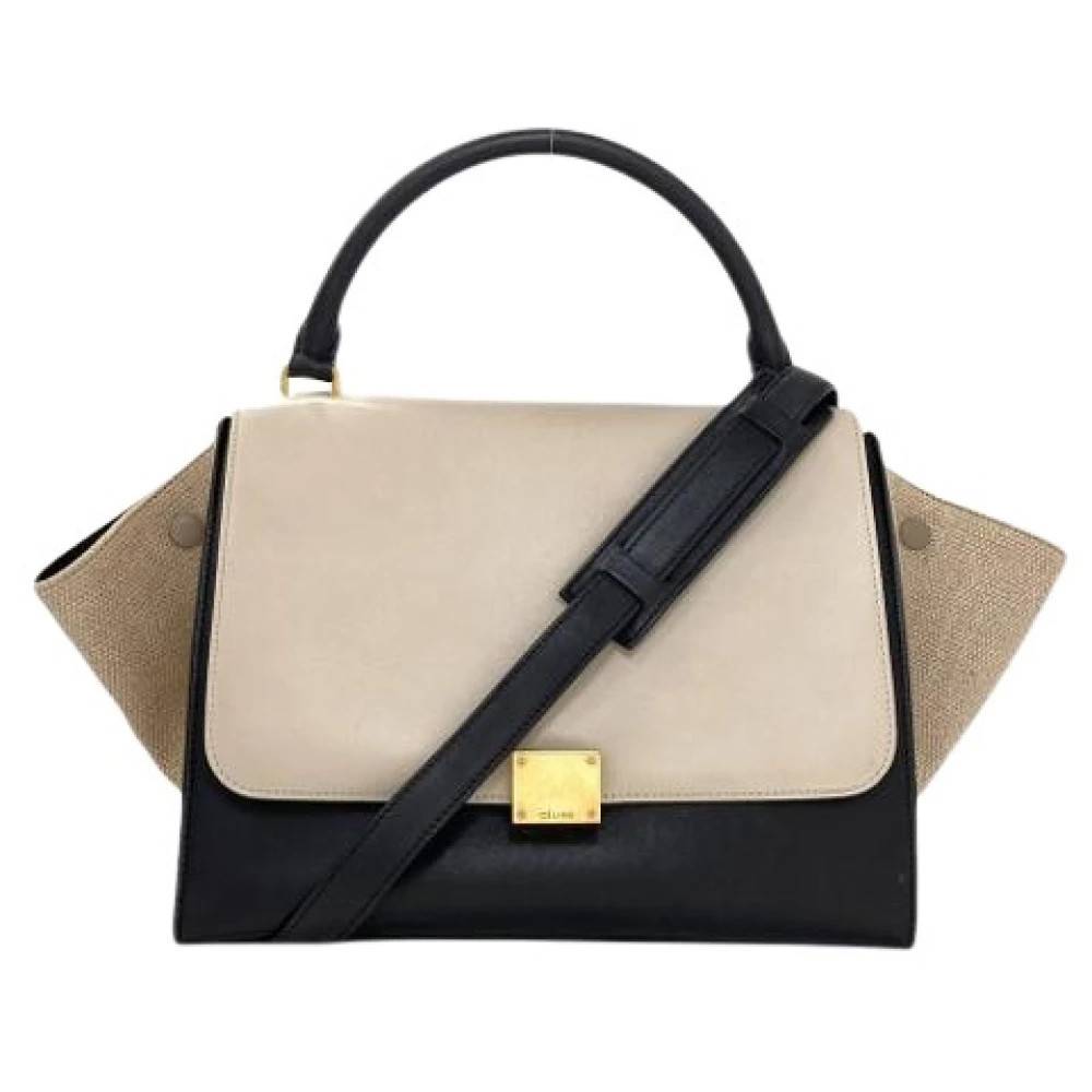 Celine Vintage - Pre-owned Trapeze Handbag Vintage - Dam - ONE Size - Läder