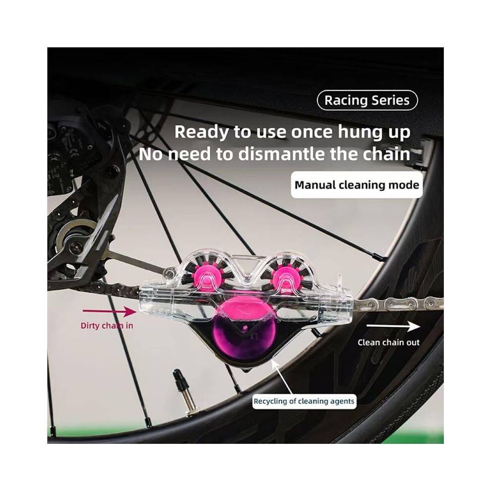 Advanced Bicycle Chain Cleaning Kit for All Bike Types, Ideal for Cycling Enthusiasts and Outdoor Riders