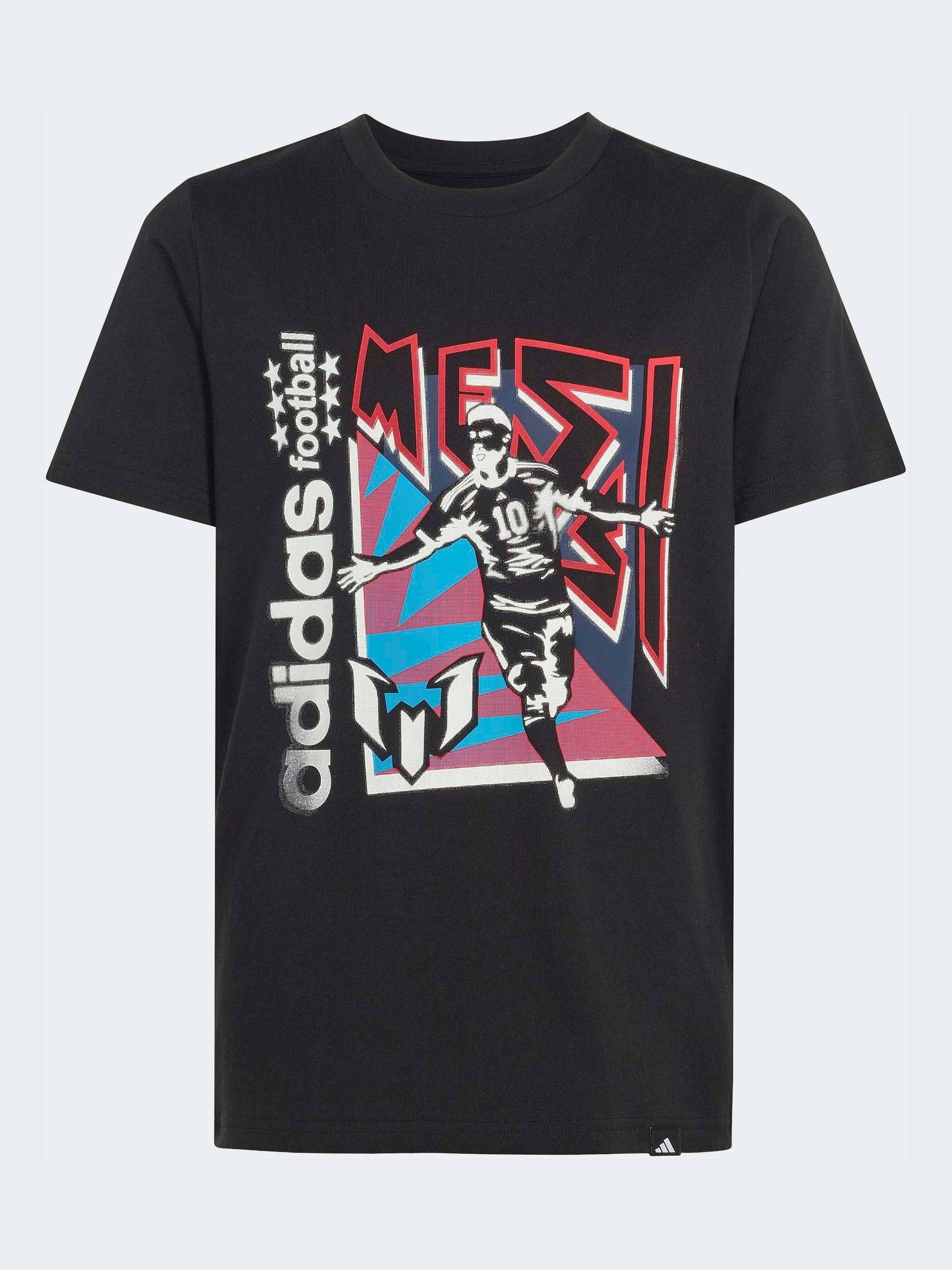 adidas adidas Black Messi Graphic T-Shirt