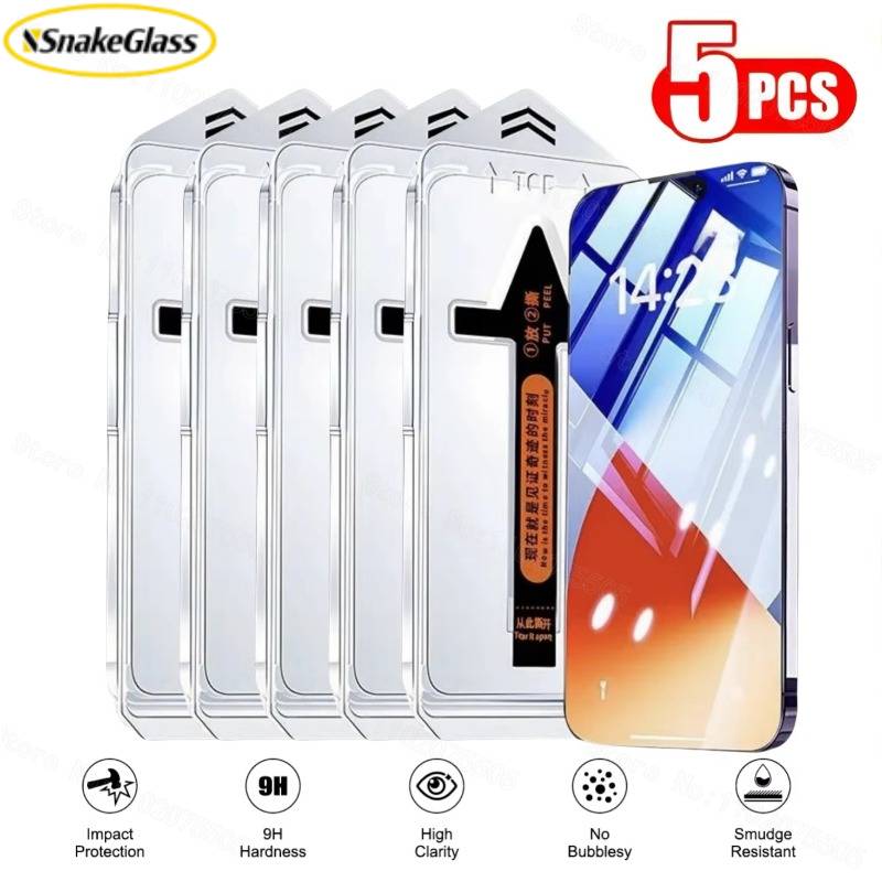 5PCS Glass for OPPO Find X9 Ultra Find X9s Pro X9s Tempered Glass Full Cover 9H Dust Free Screen Protector Find X9 Ultra X9 Pro