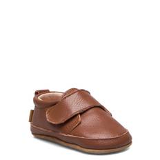 MELTON Luxury Leather Slippers Brown