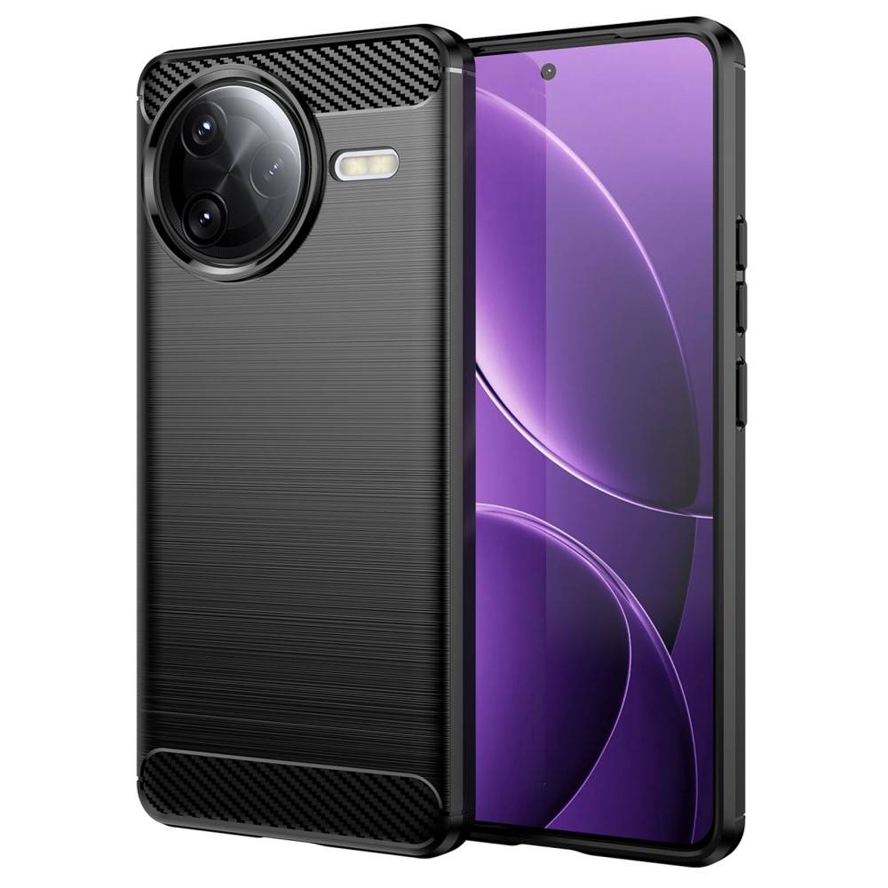 tectTech Xiaomi Poco F7 Ultra Skal TPU Brushed Svart