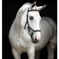 Horseware Micklem Deluxe Competition Träns – Dark Havana (Standard Horse)