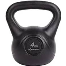 ENERGETICS Hantel Kettlebell träningsplattor svart/grå mörk en storlek