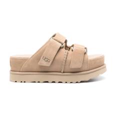 UGG, Sko, Dame, Beige, 42 EU, Goldenstar Hi Slide Flade Sko