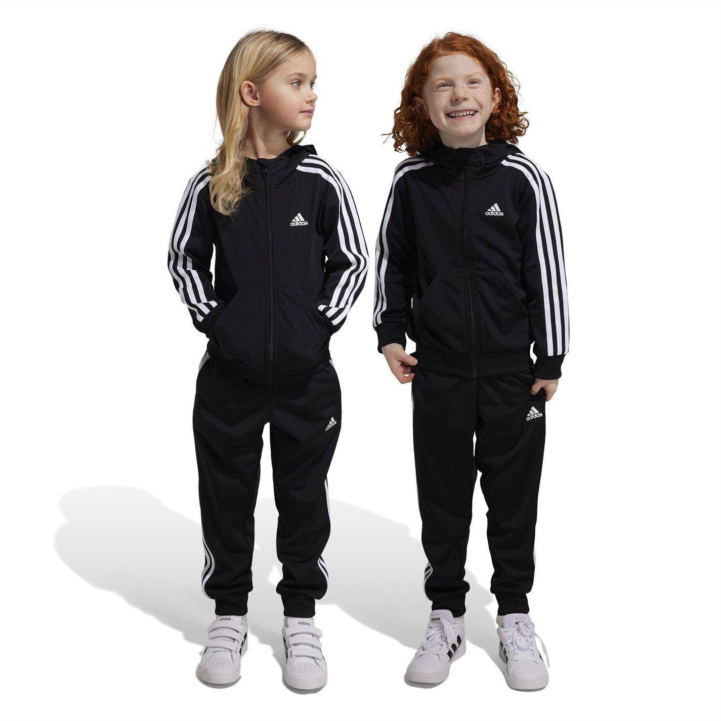 Adidas 3 Stripe Poly Tracksuit
