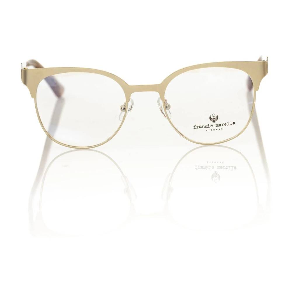Frankie Morello - Guld Acetat Clubmaster Damglasögonbåge Accessoarer - Dam - ONE Size -
