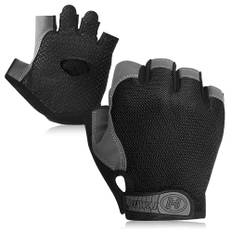 MTB Sport Bike Half Finger Cycling Gloves Anti-skid Bike Short Finger Gloves Weight Lifting Gloves XL svart