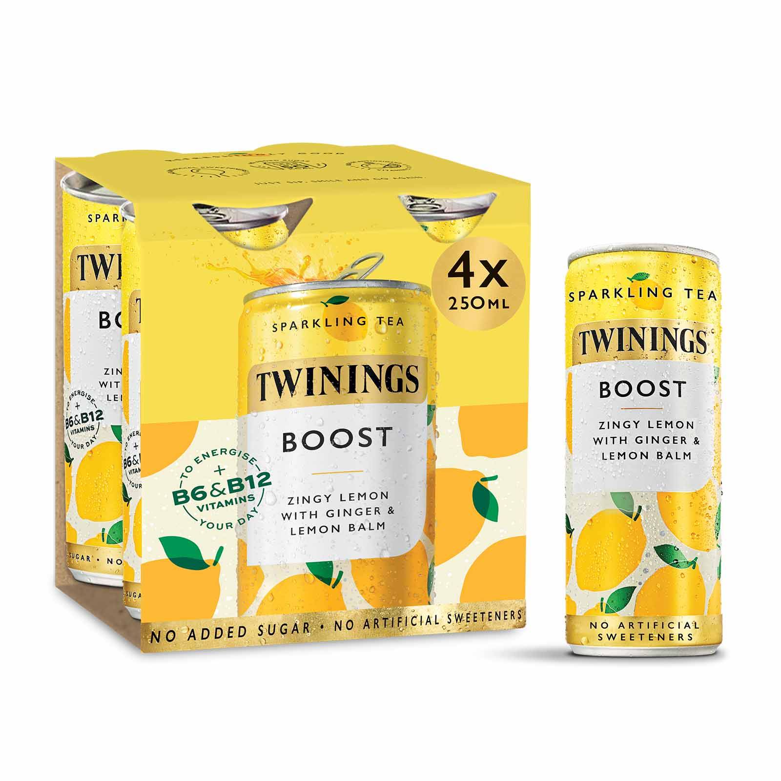Twinings Sparkling Tea Boost 4 Pack - Default Title